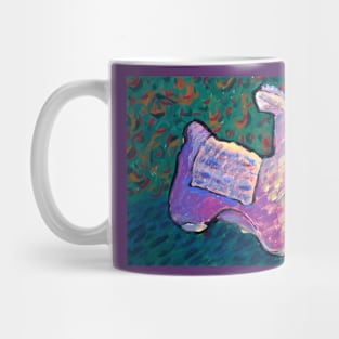 What if Vincent painted a lama Mug